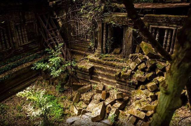 柬埔寨小众遗迹,景色"诡异"多变,是多部电影的取景地