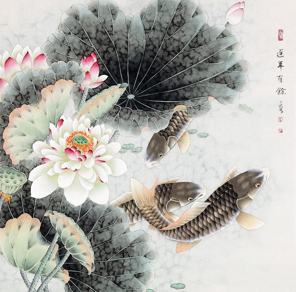 走廊两边挂什么画 挂上这样的花鸟画吉祥又美丽