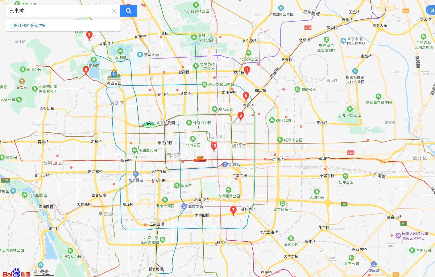 能这么做的人到哪儿都没治 按地图上充电站的密度,结合比例尺推算,向