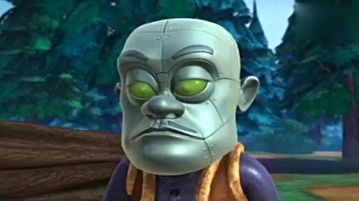 熊出没:光头强有了机器人之后,连砍树都不用自己动手了!