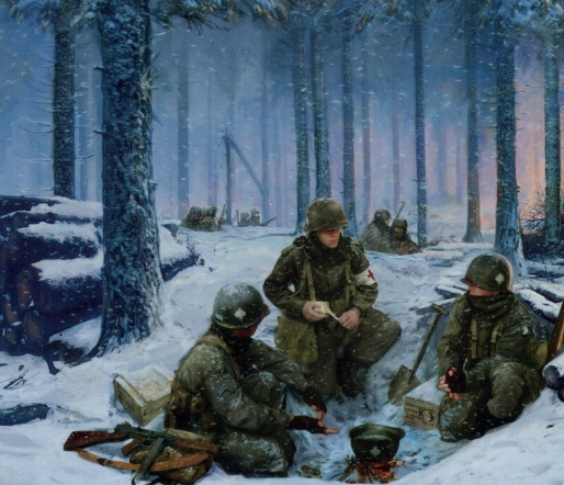 巴斯托涅战役兄弟连的背景战役巴顿解救第101空降师