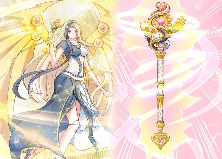 叶罗丽:魔法宝杖集齐,光仙子被天使眷顾长出翅膀