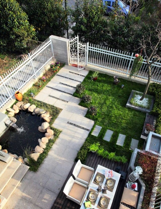 13个私家"花园庭院"设计,约三五知己煮茗畅谈,听雨打芭蕉!