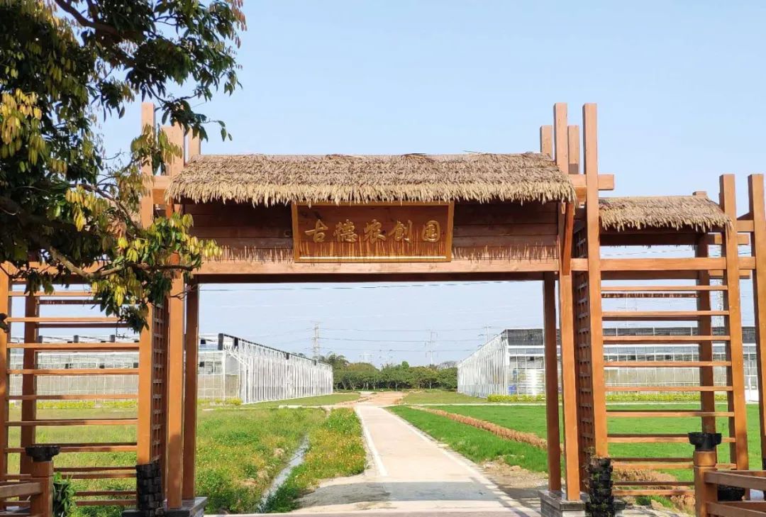 古德农创园是广州市爱地也农业发展有限公司在新塘瓜岭村筹建运营的