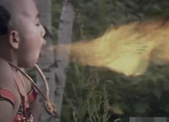 红孩儿喷火这么来的