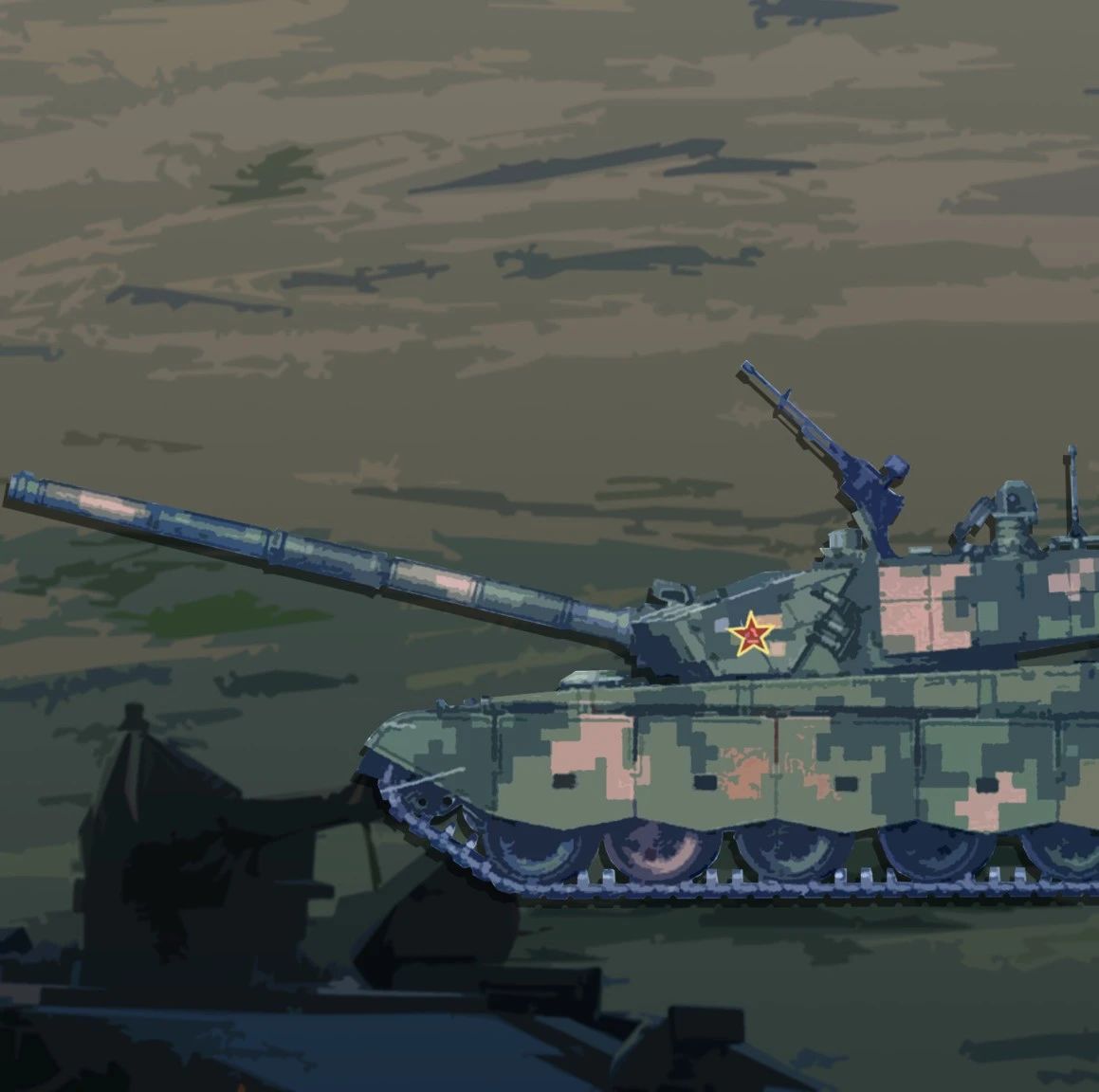 战忽局5月壁纸，99A式主战坦克上线！| 图说|中国人民解放军|维基百科_新浪新闻