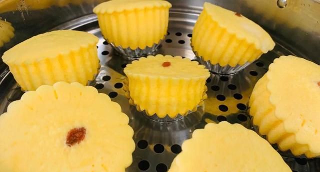 广式茶点马拉盏不需要打发蒸出来比蛋糕还要绵软细腻