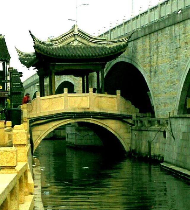 苏州横塘亭子桥照片图片