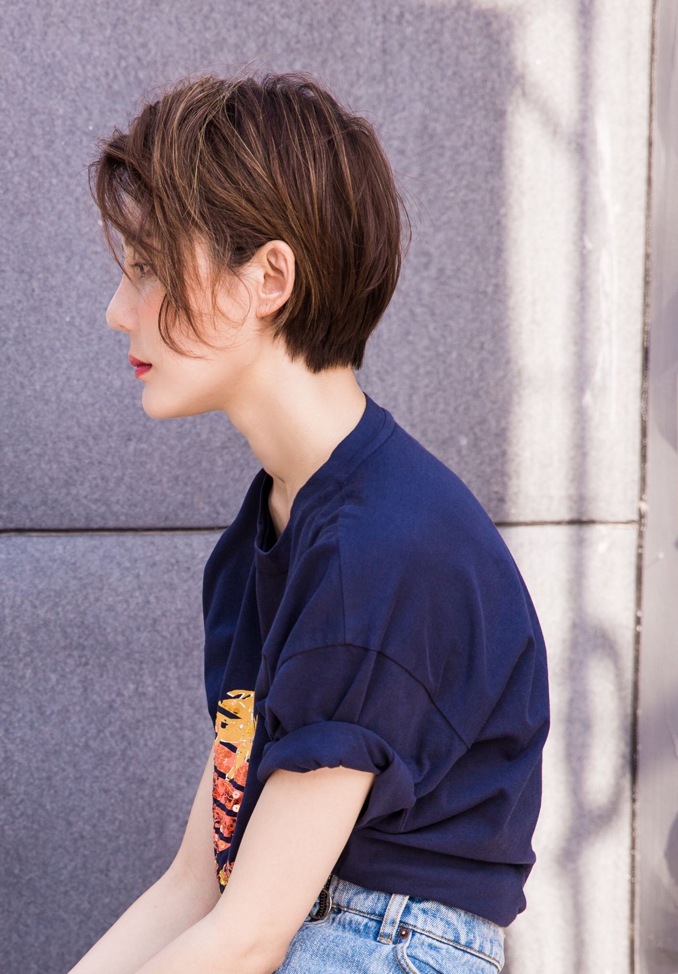 车晓是真的瘦,看她穿搭就晓得 网友:我能这么瘦就好了