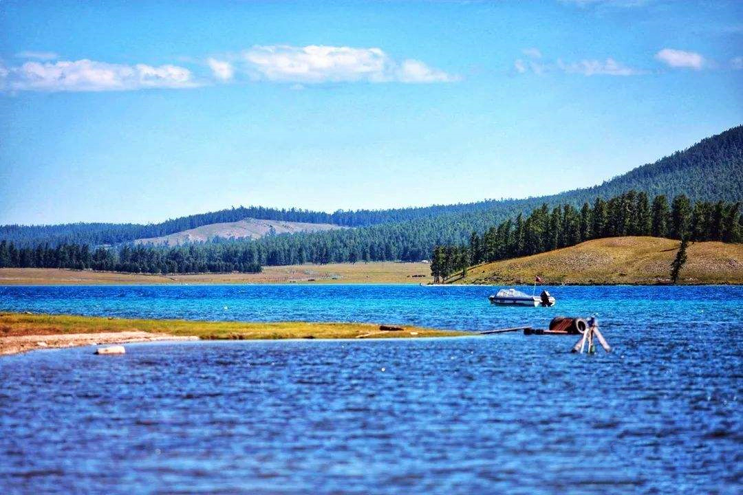蒙古库苏古尔湖风景