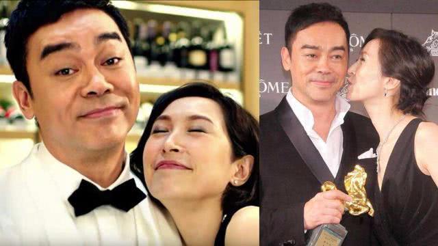 刘青云夫妇罕露面,夫妻打扮低调外出遛狗,结婚22年恩爱如初