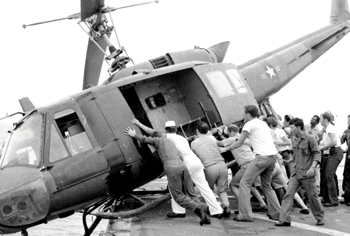 一个叫做"常风行动"的撤侨任务,是因为当时美国低估了越南的军事实力