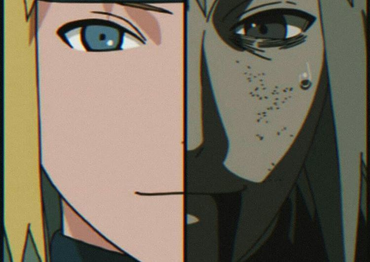 火影:忍者生前与去世前的半张脸,形象的改变暗示着坎坷的经历