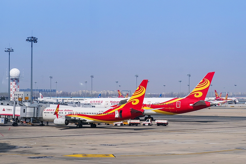 海南航空全面转场首都机场t2航站楼