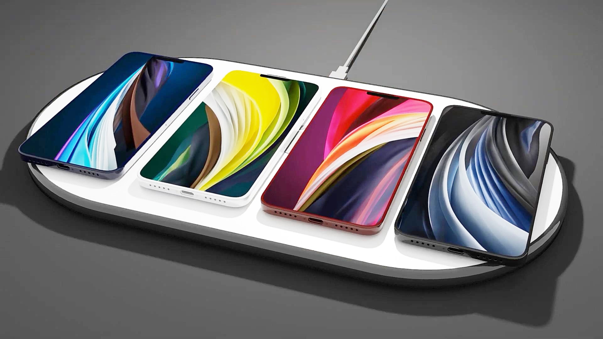 iphone12概念图:窄刘海配下指纹解锁,机身款色成最大短板