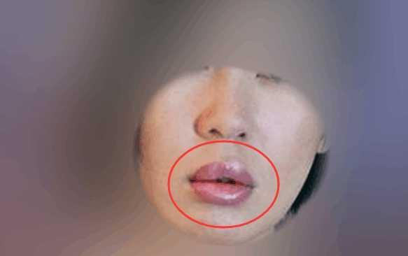 三,厚嘴唇,八字眉的人