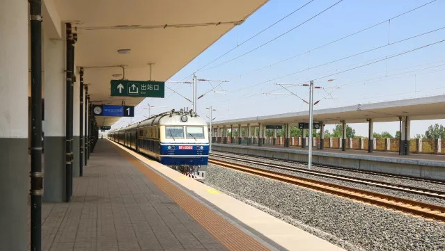 德州市陵城区主要的铁路车站——陵城站