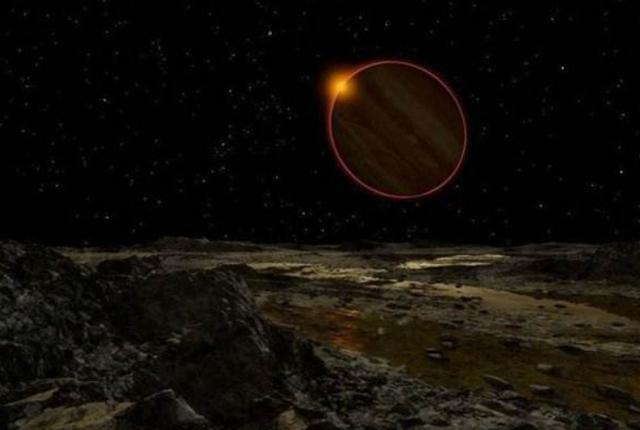 一颗木星可容纳1300个地球进入木星会看到什么