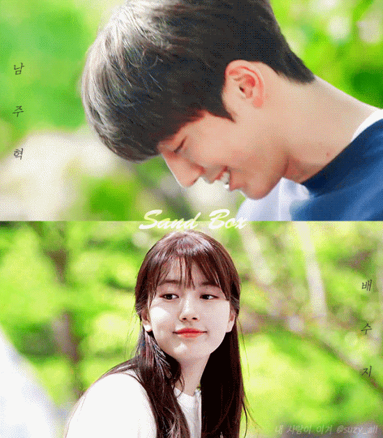 南柱赫,秀智拍摄《start up》路透曝光!高颜值,完美身高差