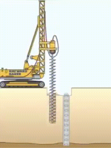 工地里打桩机是如何工作的?