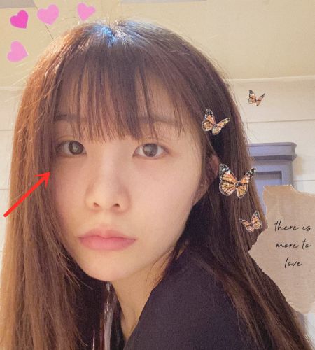 爆胎草莓粥晒素颜照皮肤白皙无瑕疵真不愧是天生丽质