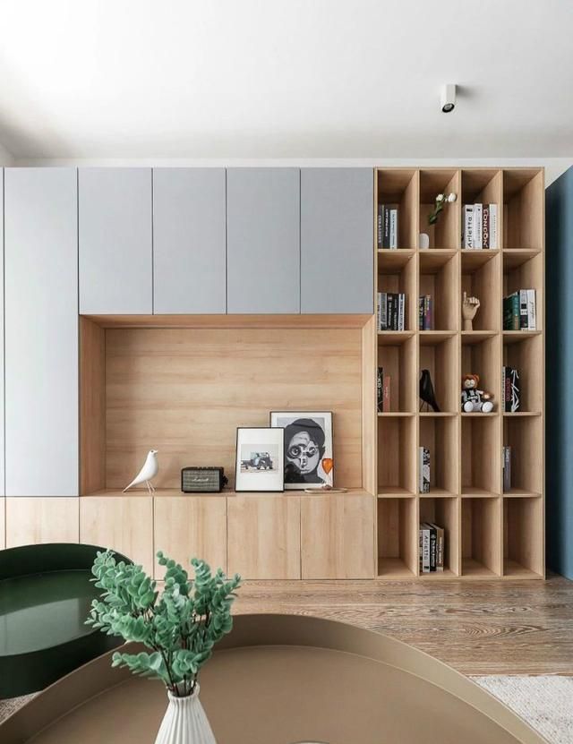 110㎡,坚持在墙上掏个"洞",全屋都是柜子,走廊墙太美了|客厅|走廊