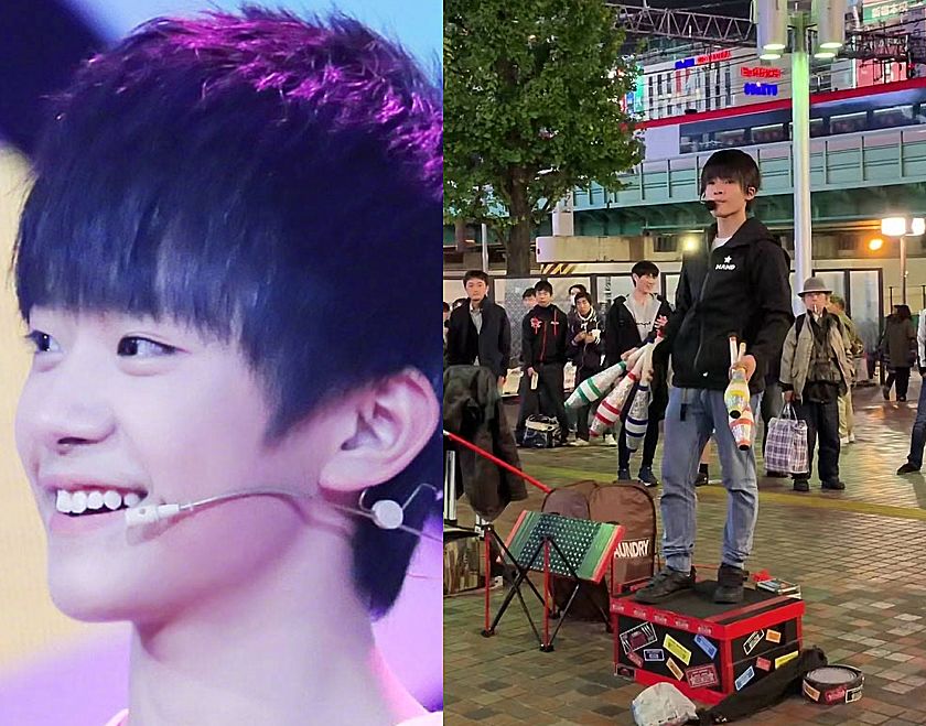 有种"双胞胎"叫撞脸明星,王源,易烊千玺还好,看到王一博