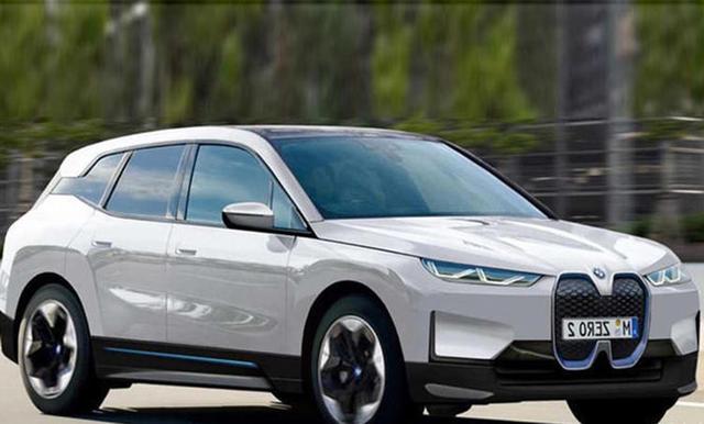 曝宝马纯电动SUV iNEXT渲染图 续航里程可达579公里