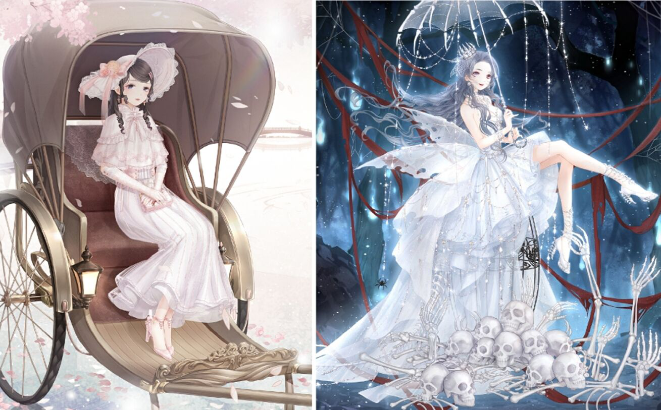 奇迹暖暖:暖暖也有暗黑风?看到晚上的她,高贵到想叫女王