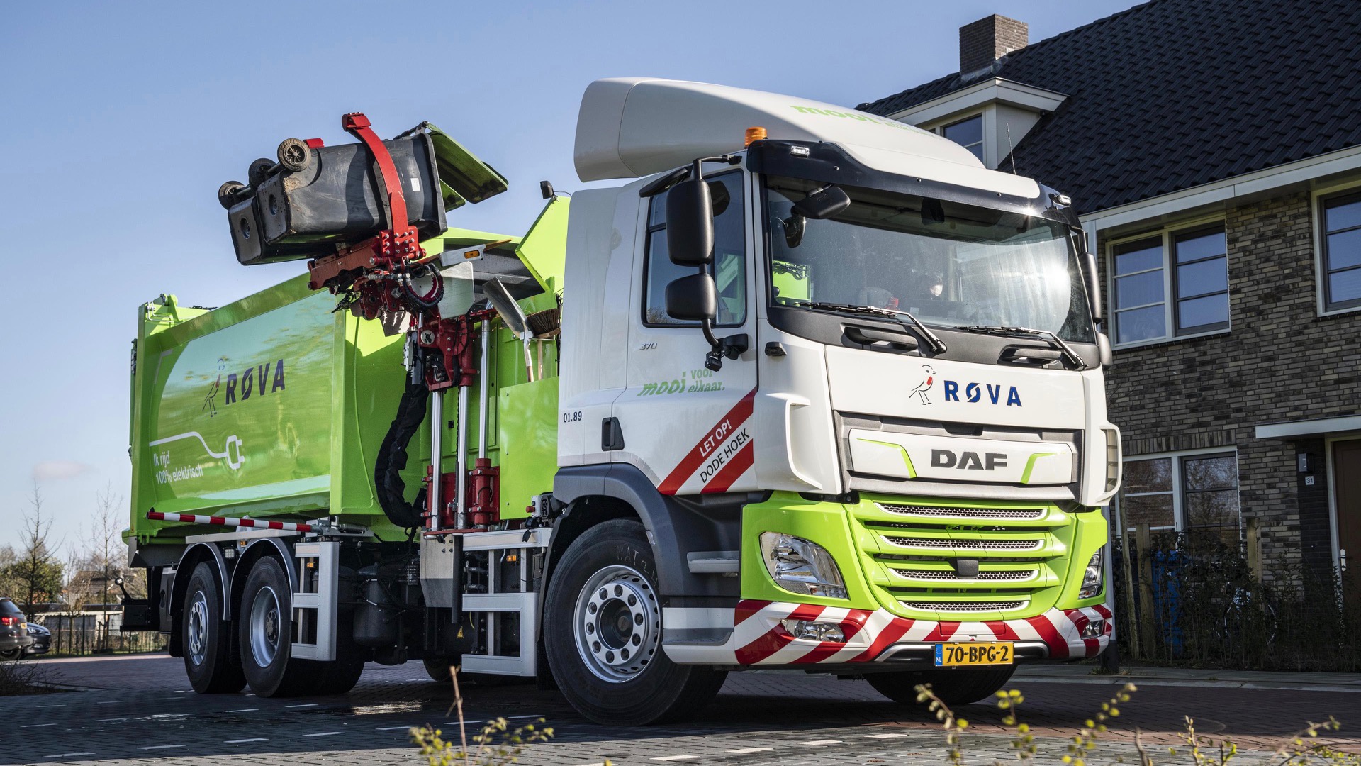 纯电动垃圾车已在荷兰接受测试