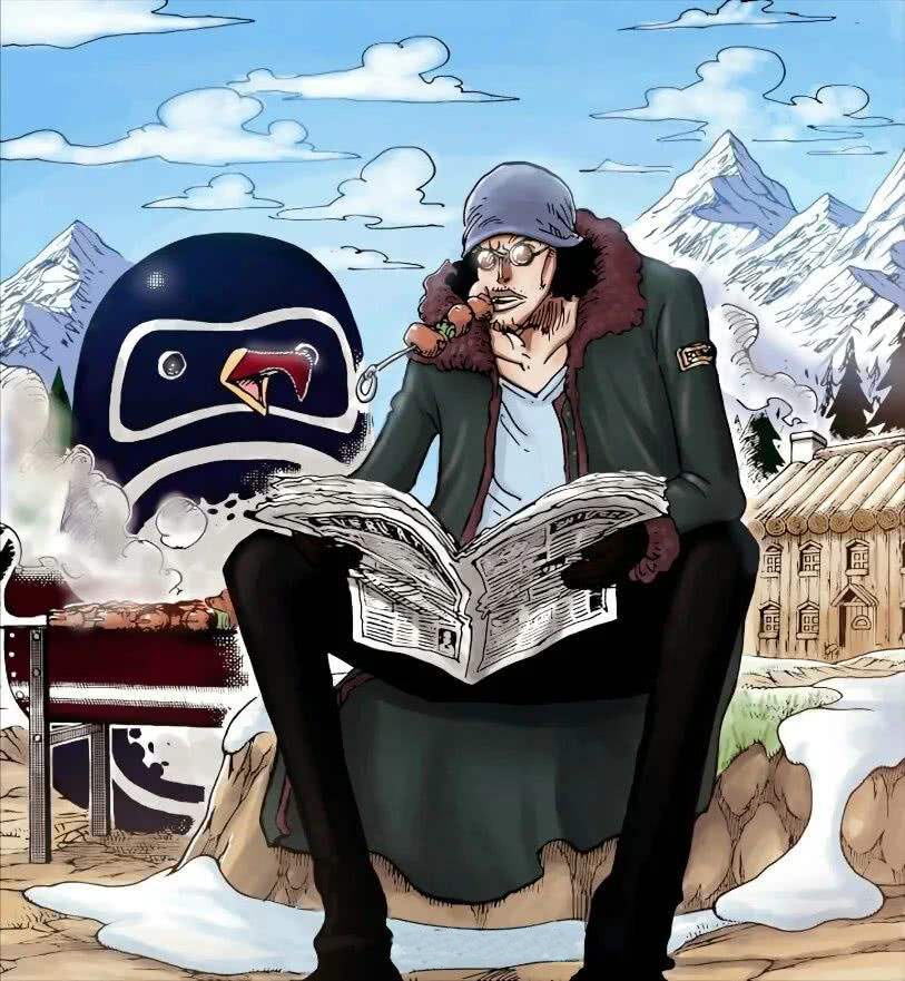 没想到青雉与鹤婆婆私交这么好