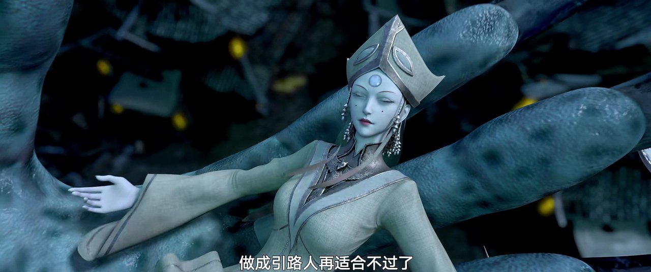 天界却以八戒和沙悟净的性命相逼,唐三藏只能屈服念出紧箍咒,大妖孙