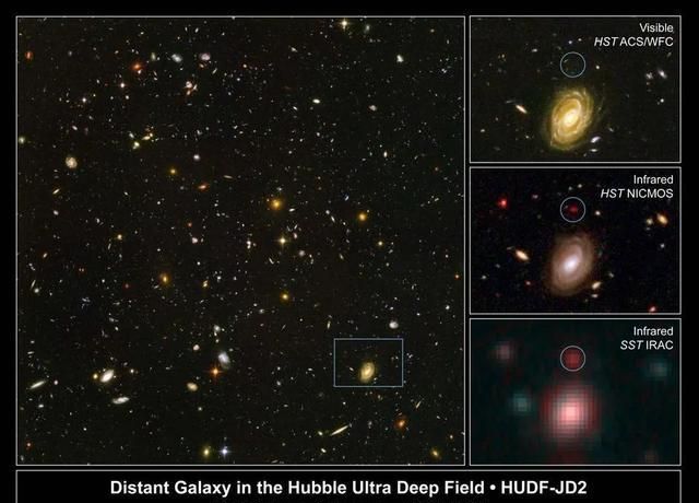 科学家在哈勃极深场中8个奇妙的发现这还只是宇宙的冰山一角