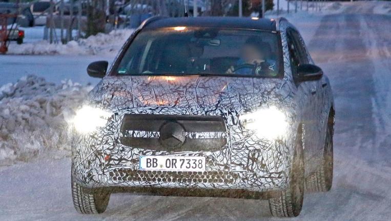 奔驰EQA纯电动SUV的疑似官图被曝光