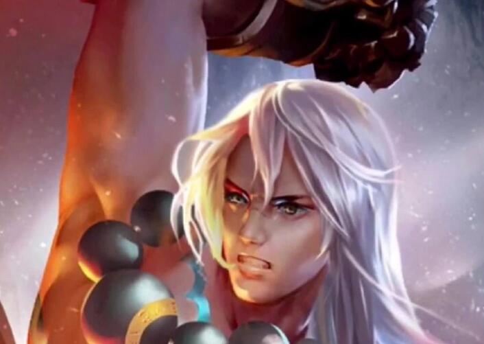 王者荣耀达摩换上其他英雄的发型会怎样李白太娘他的最帅