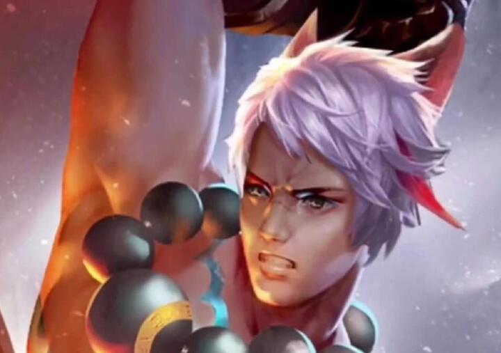 王者荣耀达摩换上其他英雄的发型会怎样李白太娘他的最帅