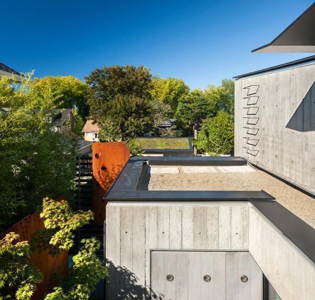 晒晒清水模回廊别墅设计,一般设计师建不出这效果吧