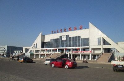 乌海市主要的客货运火车站之一乌海西站