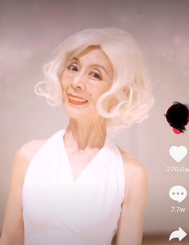 79岁奶奶成抖音网红,穿搭时髦心态年轻