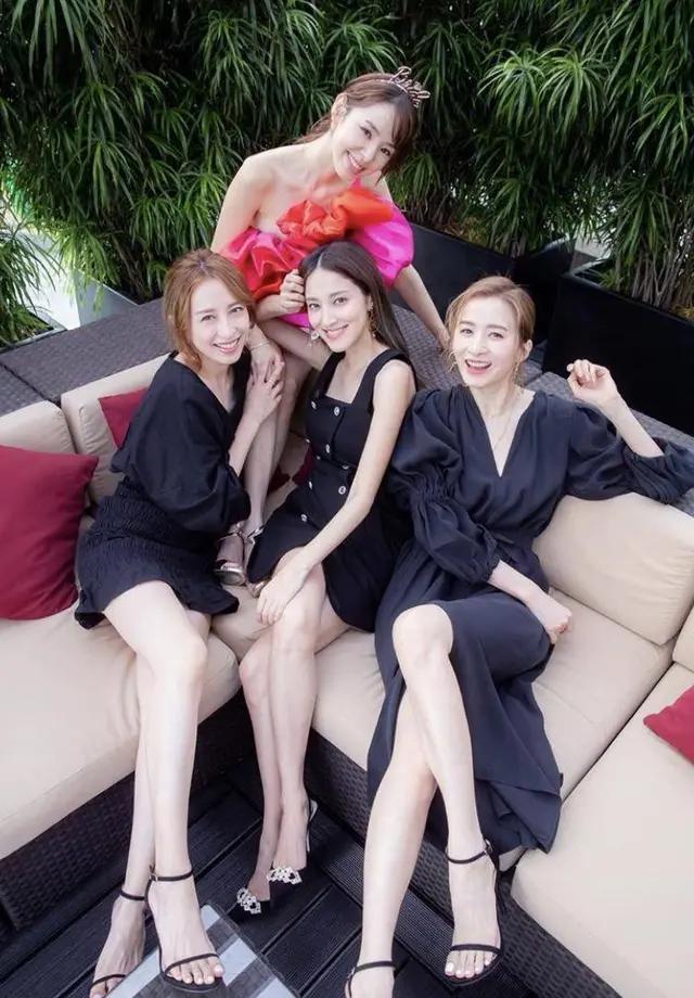 郑嘉颖老婆与tvb花旦似双胞胎姐妹,互相发文激励彼此|龚嘉欣|黄智雯