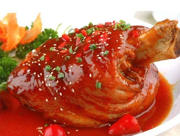 鲜香软糯猪肘子营养好吃烧鱿鱼学会了自己做美味非常