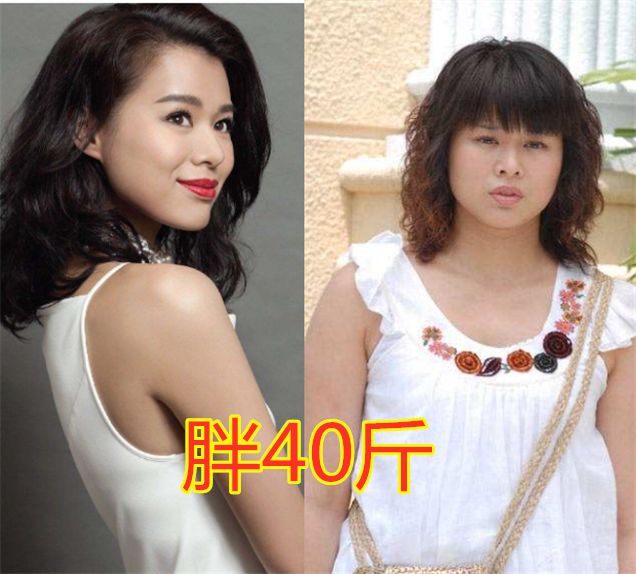 为拍戏而增肥的女明星,她增重60斤不算啥,唐嫣一个角色胖了80斤