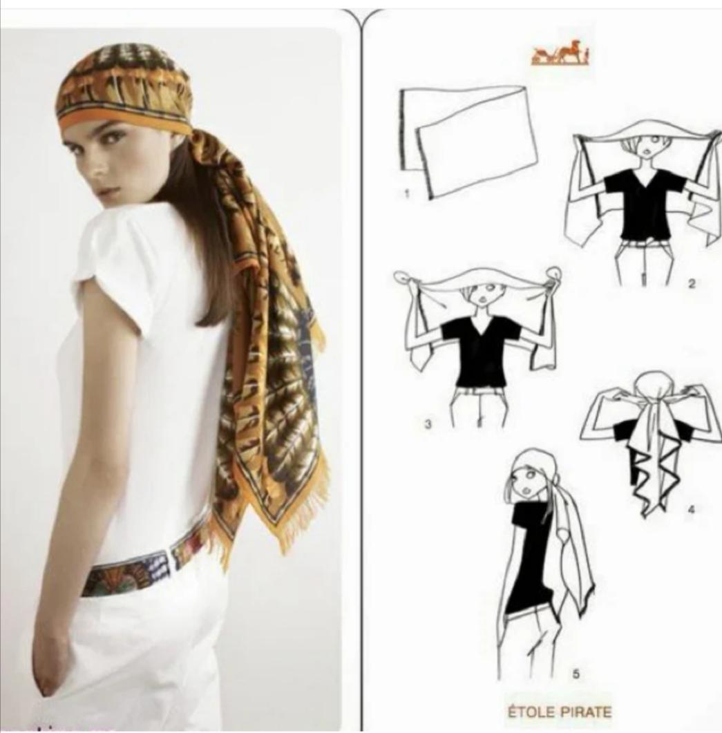 头巾解析高级女人都爱戴的赫本味经典系法百看不腻