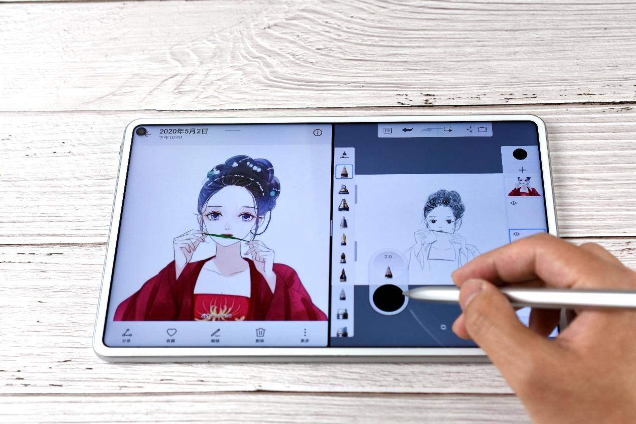 解锁平板里的治愈系爱好华为matepadpro绘画体验