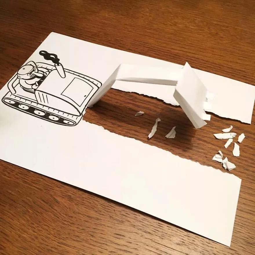 一张a4纸被设计师玩出了千万种创意