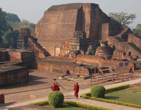 印度最古老佛寺之一,曾经是唐僧的母校,经书多达900万卷