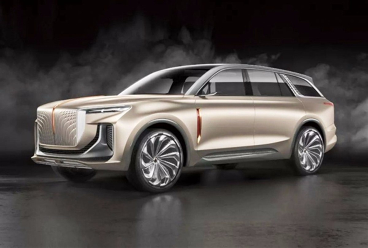 中国的骄傲 红旗e115无伪装实车曝光-新浪汽车