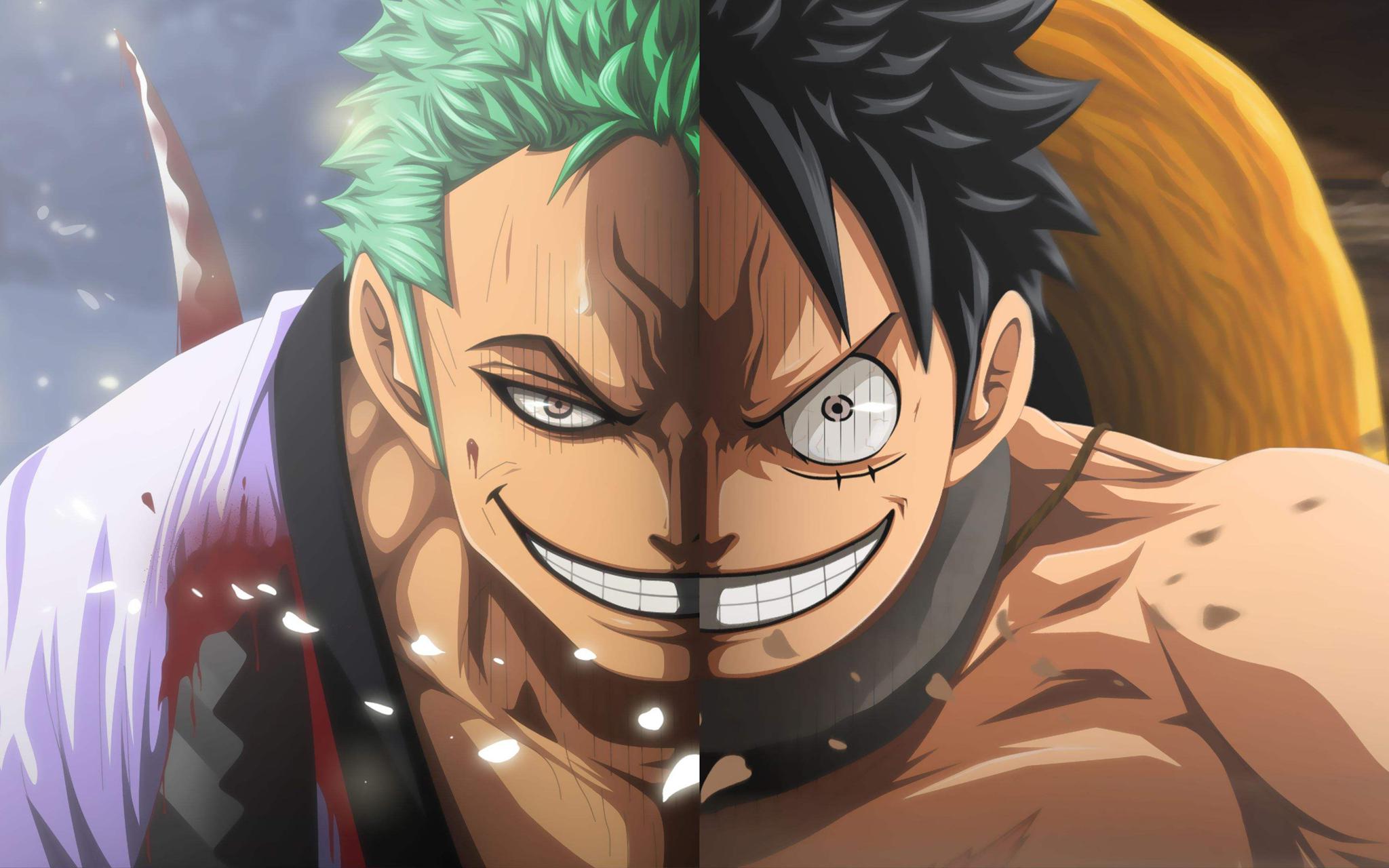 最近,小海get到一组暗黑画风的海贼王壁纸,这组壁纸的画面风格非常