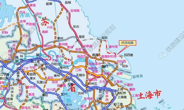 洋口港至吕四港铁路首次环评公示,年内开工建设,具备客运功能