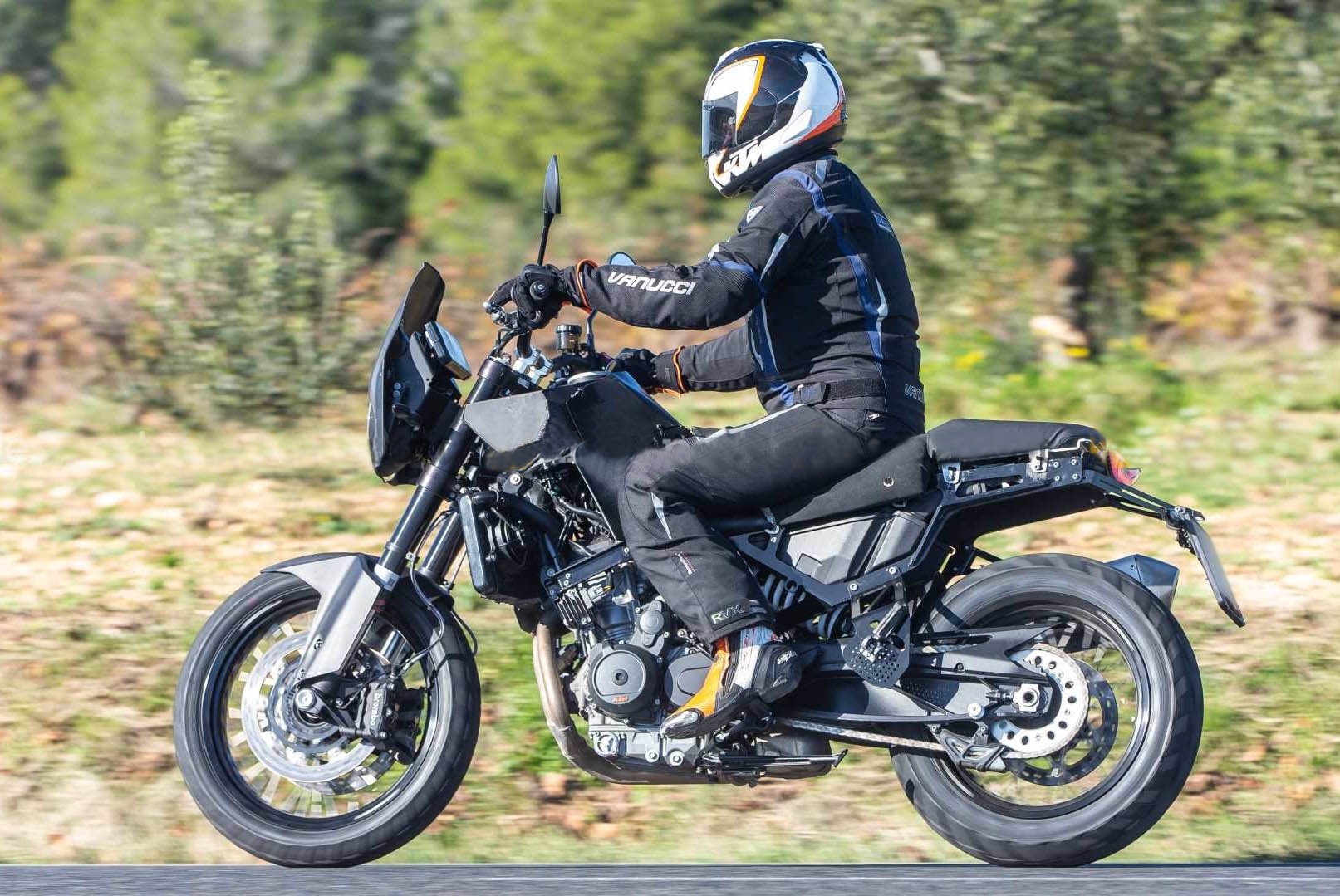 胡斯瓦纳norden 901路试新进展 确定搭载ktm890发动机